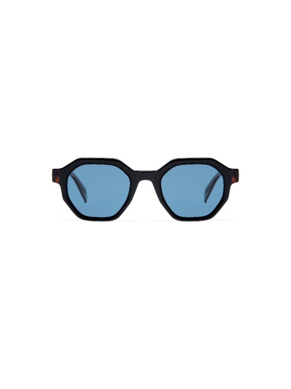 New Gigi Studios Men's Sunglasses Black Square Acetate Frame BENZ 1 50